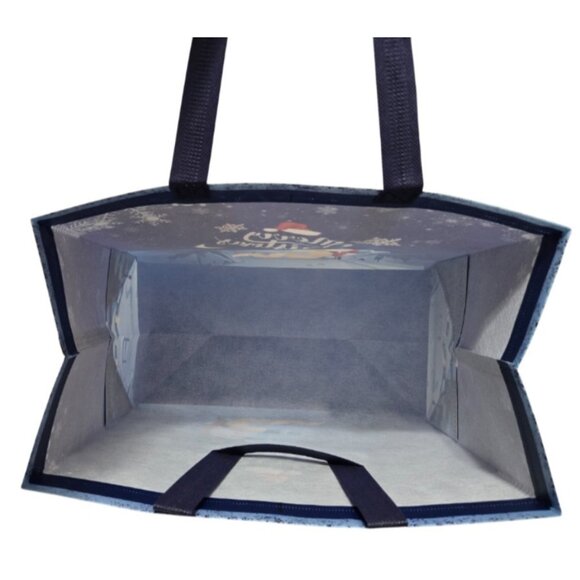 4 Pcs. Christmas-Themed 1 Large Gift Bag & 3 Plastic Cups Gift Set - NEW - Picture 16 of 16